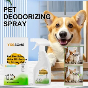 Pet Odor Eliminator Spray for Cat Dog Urine Accidents on Carpet Furniture Natural Deodorizing Mist with No Synthetic Fragrance