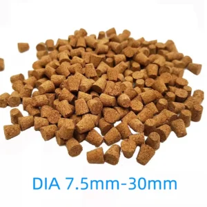 100pcs/Lot 7.5mm-30mm Wooden Corks Stopper Lab Test Tube Cork